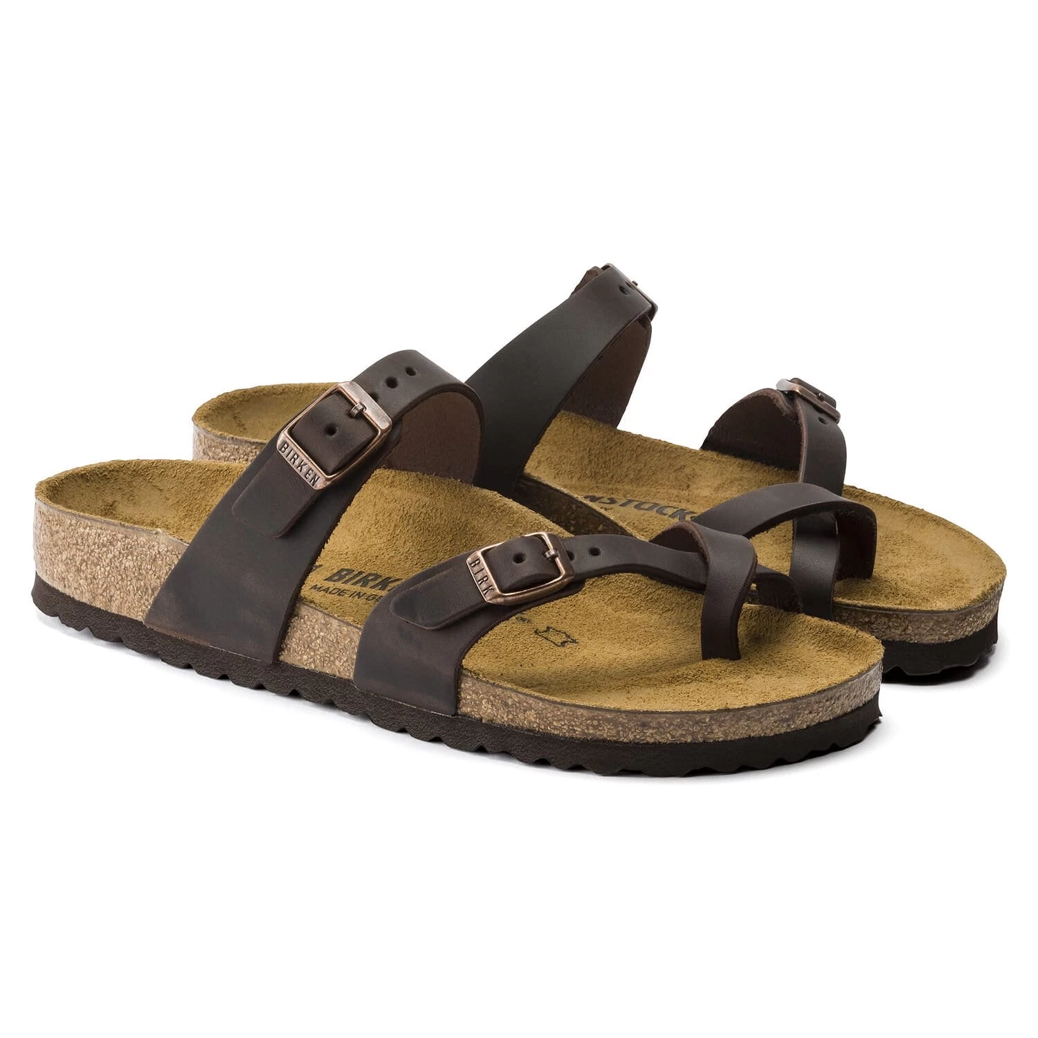 Birkenstock Mayari Habana Oiled Leather Sandal - Regular 3 Birkenstock Mayari Habana Oiled Leather Sandal - Regular - Image 3