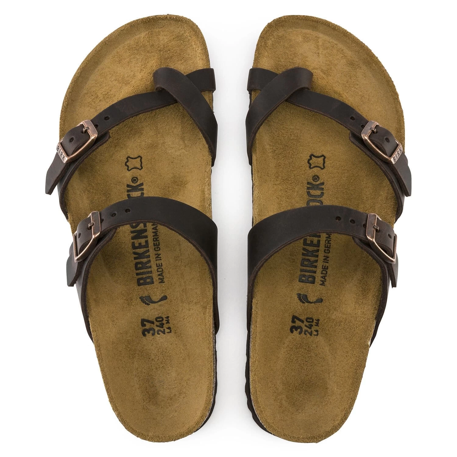 Birkenstock Mayari Habana Oiled Leather Sandal - Regular 2 Birkenstock Mayari Habana Oiled Leather Sandal - Regular - Image 2
