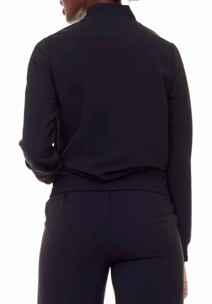 Tyler Madison Kamala Silk Bomber Jacket 2 Tyler Madison Kamala Silk Bomber Jacket - Image 2