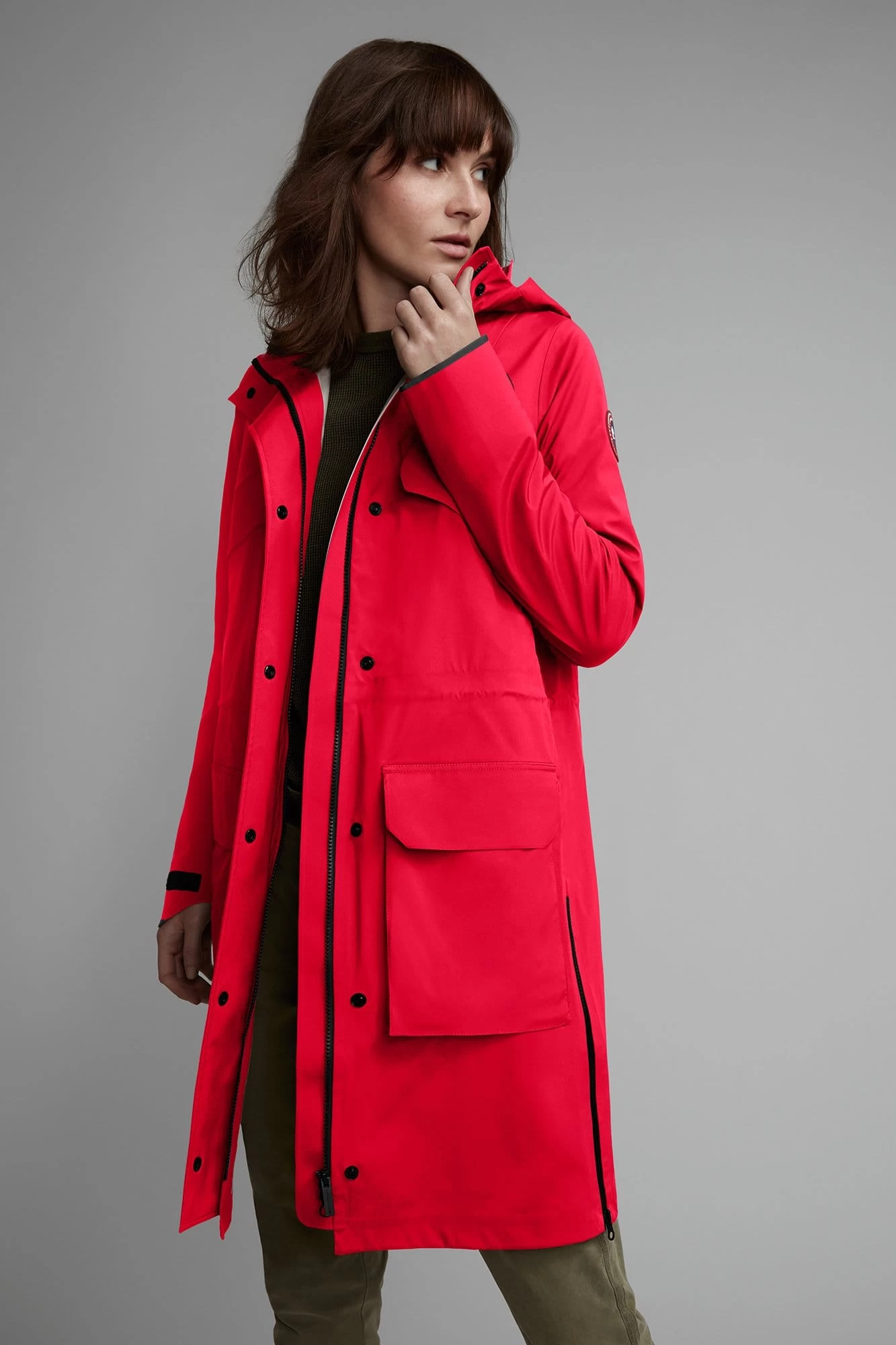 Canada Goose Women's Seaboard Rain Jacket 1 Canada Goose Women's Seaboard Rain Jacket