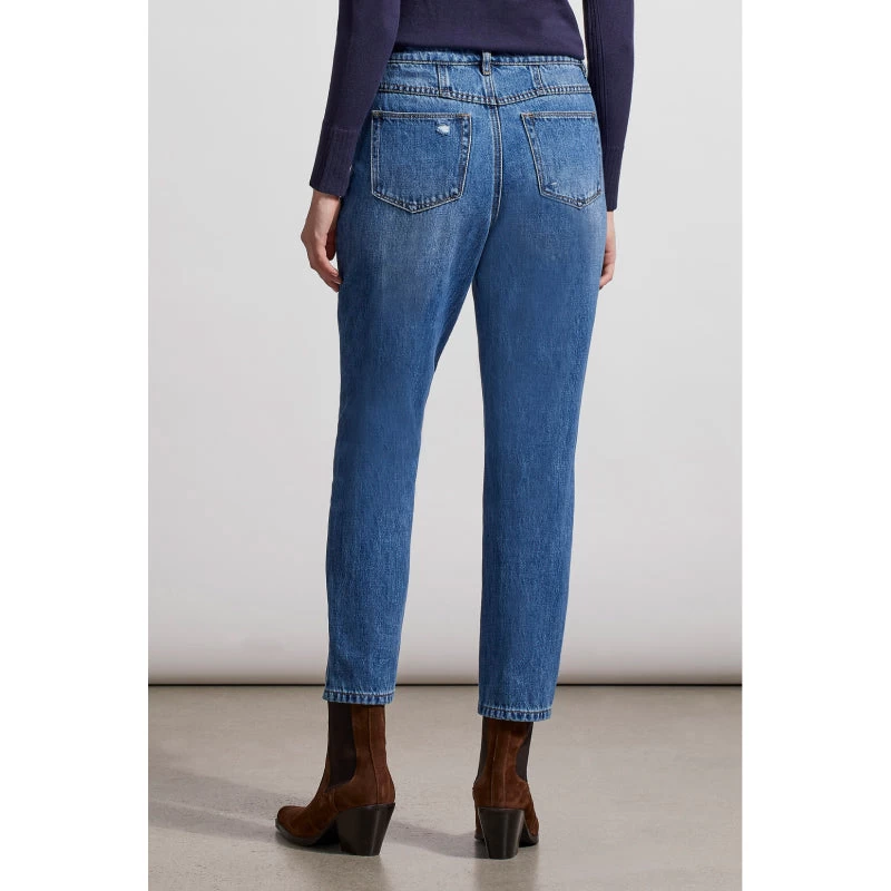 Tribal Distressed Brooke Girlfriend Tapered Ankle Pant 2 Tribal Distressed Brooke Girlfriend Tapered Ankle Pant - Image 2