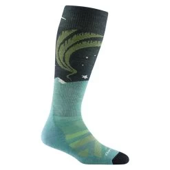 Darn Tough Women's Aurora Over-The-Calf Lightweight Ski & Snowboard Sock