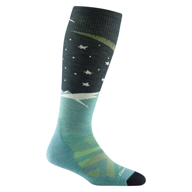 Darn Tough Women's Aurora Over-The-Calf Lightweight Ski & Snowboard Sock 2 Darn Tough Women's Aurora Over-The-Calf Lightweight Ski & Snowboard Sock - Image 2