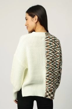 Dear John Charli V-Neck Button Down Cardigan -Fashionable Clothing Store DSW3055FRC BACK 1800x18001