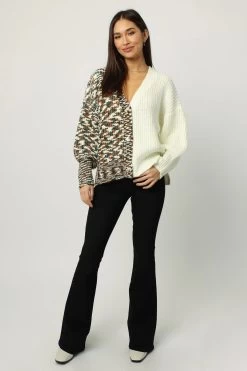 Dear John Charli V-Neck Button Down Cardigan