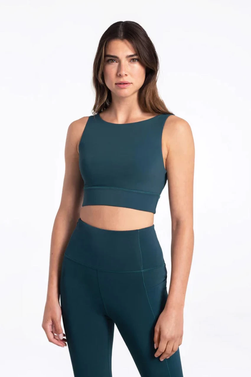 LOLE Step Up Bra - Emerald 1 LOLE Step Up Bra - Emerald