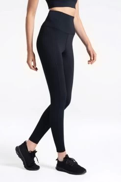 LOLE Step Up Leggings - Black Beauty -Fashionable Clothing Store Frame1 32