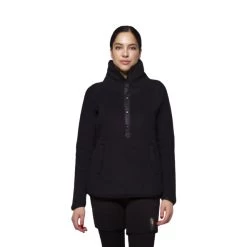 Indyeva Women's Pecora Sherpa Sweater 5 Indyeva Women's Pecora Sherpa Sweater -Fashionable Clothing Store IDA W914T53 7EJet 20Black removebg preview1