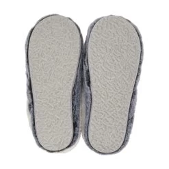 Lemon Tipped Fur Scuff Slipper -Fashionable Clothing Store L 9033 010 D