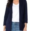 Liverpool Boyfriend Blazer With Princess Dart - Cadet Blue