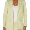 Liverpool Boyfriend Blazer With Princess Dart - Lemongrass