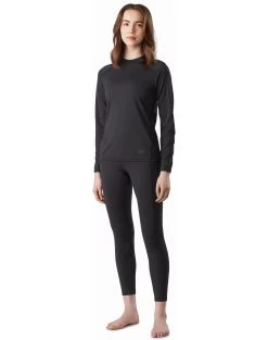 Arc'teryx Women's Motus AR Crew 6 Arc'teryx Women's Motus AR Crew -Fashionable Clothing Store Motus AR Crew Women s Black Full View