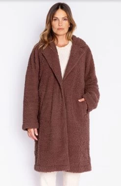 PJ Salvage Cozy Solid Duster -Fashionable Clothing Store PJSalvageCozySolidDusterCOCOA2