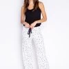 PJ Salvage Around The Edges Floral Crop Pant