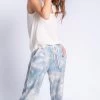PJ Salvage Cloudy Days Tie Dye Banded Pant