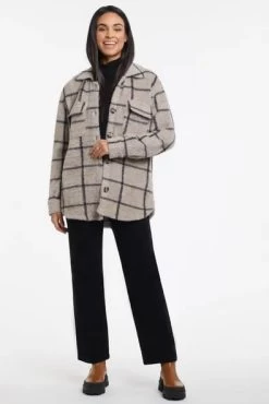 Tribal Long Sleeve Shacket With Pockets -Fashionable Clothing Store TribalLongSleeveShacketWithPockets3