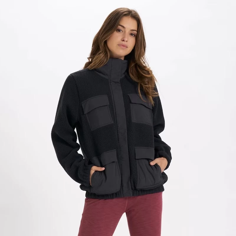 Vuori Utility Sherpa Jacket Women's 2 Vuori Utility Sherpa Jacket Women's - Image 2