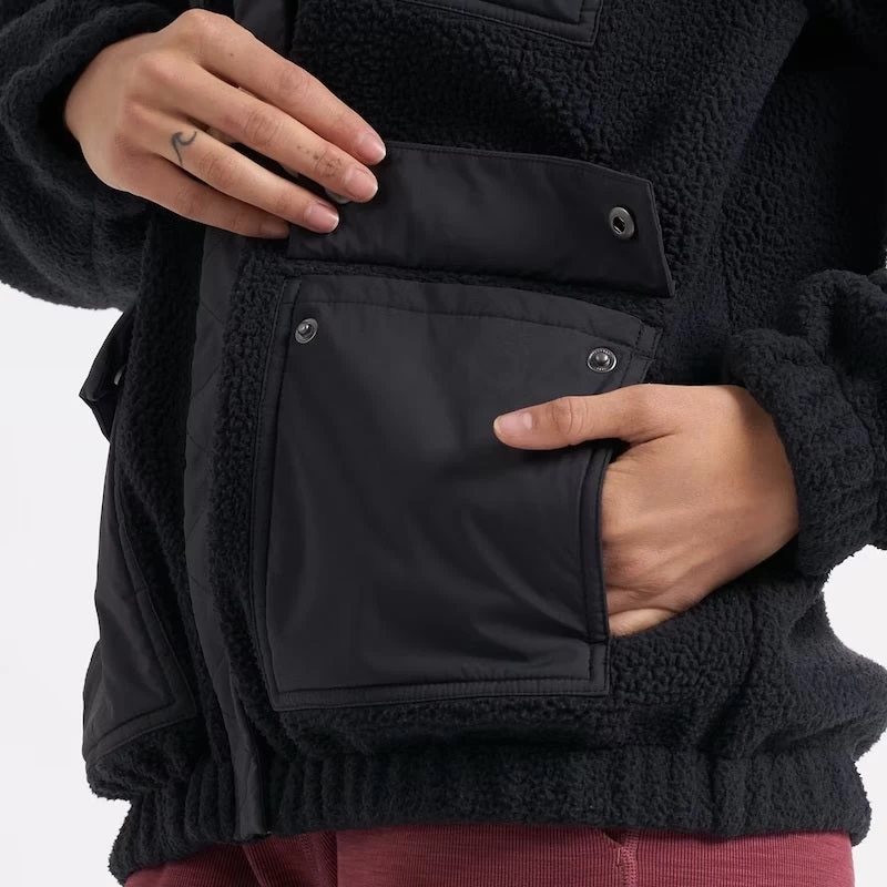 Vuori Utility Sherpa Jacket Women's 4 Vuori Utility Sherpa Jacket Women's - Image 4