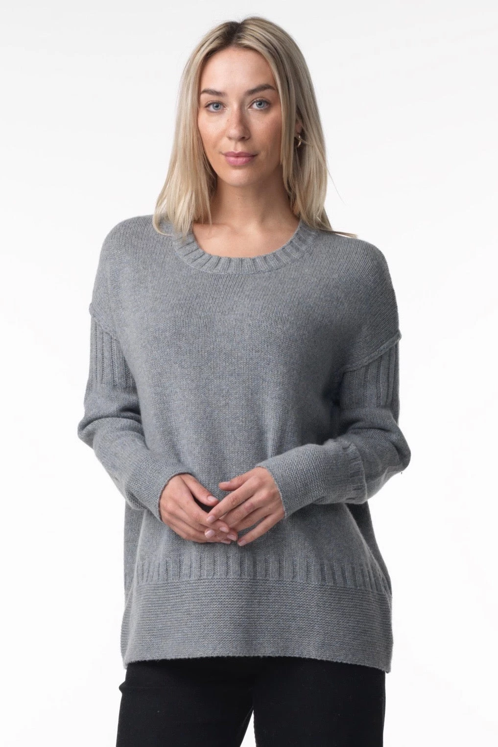 Zaket & Plover Pearl Stitch Sweater 1 Zaket & Plover Pearl Stitch Sweater