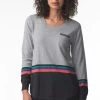 Zaket & Plover Linear Striped Sweater