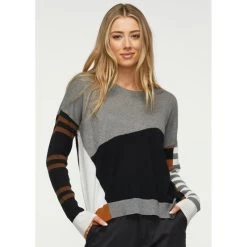 Zaket & Plover Eclectic Intarsia Sweater 6 Zaket & Plover Eclectic Intarsia Sweater -Fashionable Clothing Store ZP5336UCLOUDFRONT1