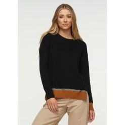 Zaket & Plover Detail Trim Sweater