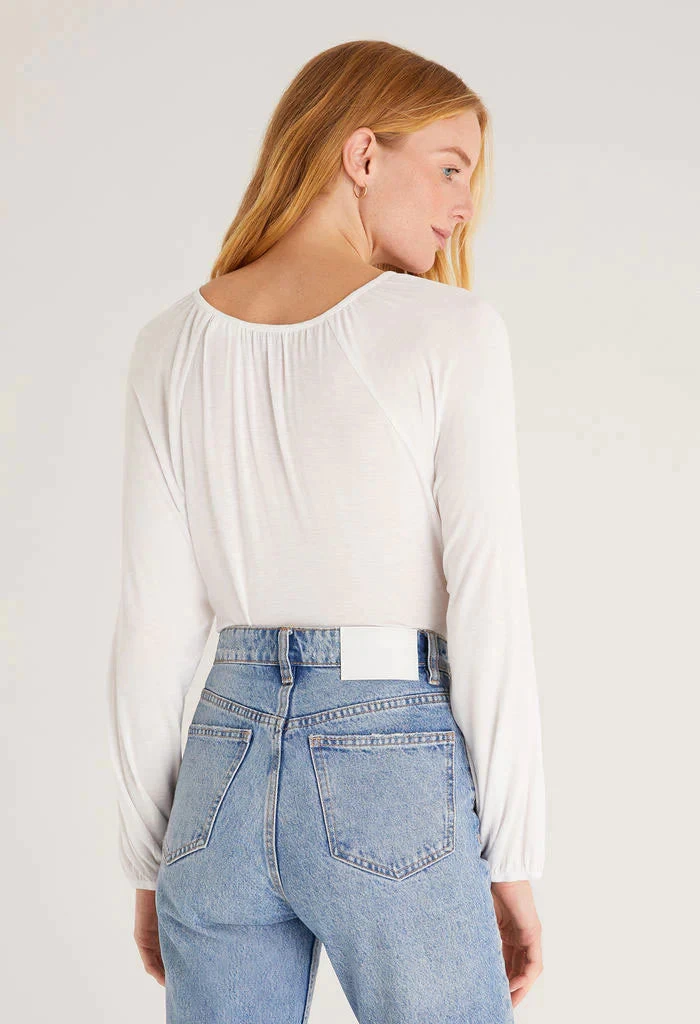 Z Supply Niki Sleek Jersey Top 2 Z Supply Niki Sleek Jersey Top - Image 2