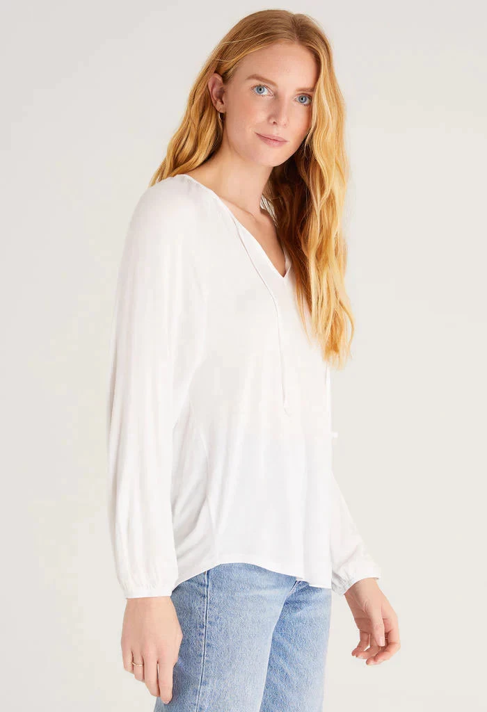 Z Supply Niki Sleek Jersey Top 3 Z Supply Niki Sleek Jersey Top - Image 3