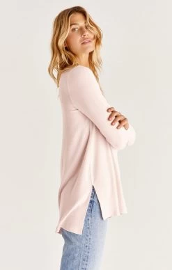 Z Supply Mal Brushed Rib Long Sleeve Tee -Fashionable Clothing Store ZT221783 PSK SIDE 1920x 20f86515 cb8f 4567 baaf 5788e92a26b5