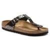 Birkenstock Gizeh Birko-Flor Metallic Stones - Black - Regular