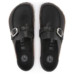 Birkenstock Buckley Oiled Leather - Narrow 7 Birkenstock Buckley Oiled Leather - Narrow -Fashionable Clothing Store buckley black oiley3