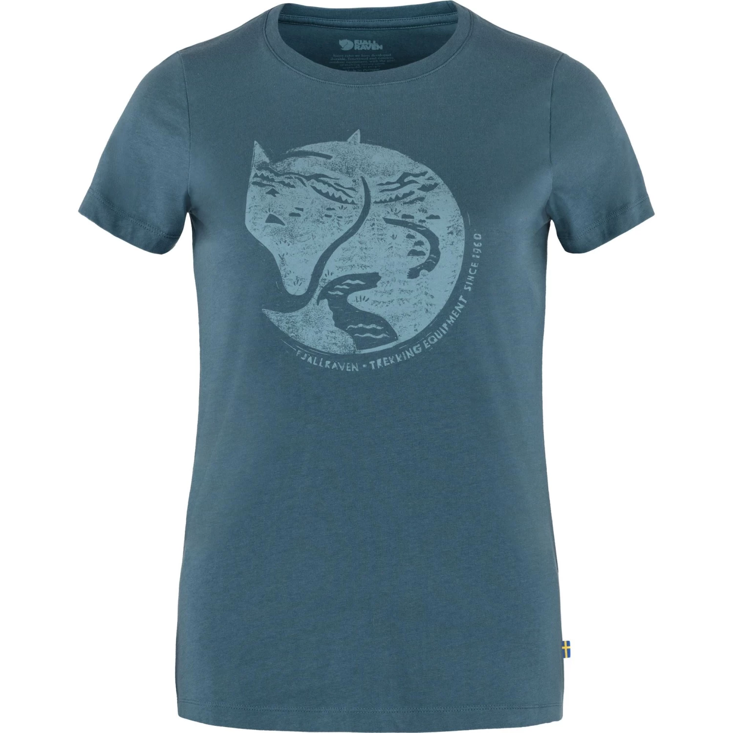 Fjallraven Artic Fox Print T-Shirt 4 Fjallraven Artic Fox Print T-Shirt - Image 4