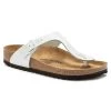 Birkenstock Gizeh Leather - Patent White - Regular