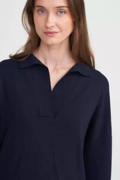 Holebrook Women's Bittan Sweater -Fashionable Clothing Store holebrook bittan sweater dark navy21