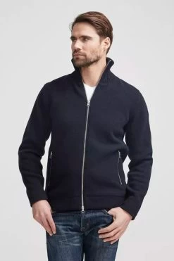 Holebrook Men's Måns Zip WP -Fashionable Clothing Store holebrook mans zip navy1