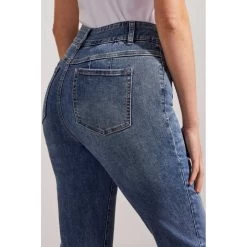 Tribal Eco Friendly Sophia 5 Pockets Curvy Straight Pant -Fashionable Clothing Store image1 2023 08 15T154816.684