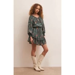 Z Supply Jo Printed Mini Dress
