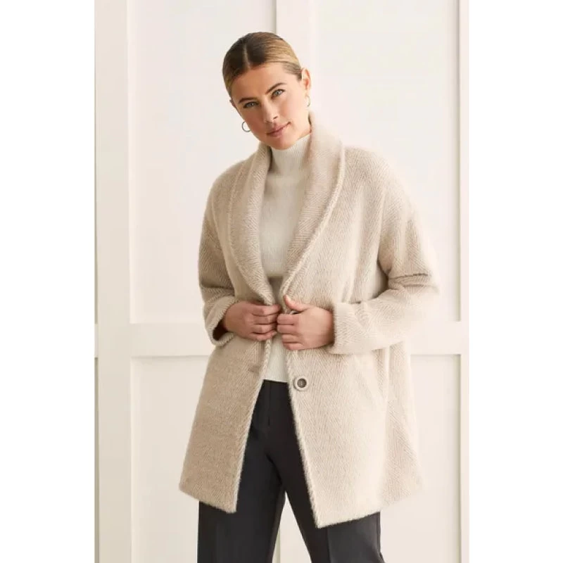 Tribal Long Sleeve Shawl Collar Coat 1 Tribal Long Sleeve Shawl Collar Coat