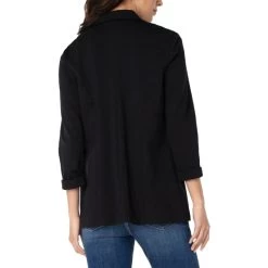 Liverpool Boyfriend Blazer With Princess Dart - Black -Fashionable Clothing Store image1 97 a0df5dfb d717 4758 8372 2dbc378c53ff