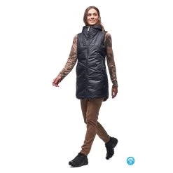 Indyeva Selimut Full Zip Vest -Fashionable Clothing Store indyeva selimut full zip vest blk