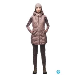 Indyeva Selimut Full Zip Vest -Fashionable Clothing Store indyeva selimut full zip vest sepia rose 2