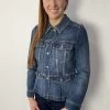 Liverpool Peplum Denim Jacket 23" Hps Eco