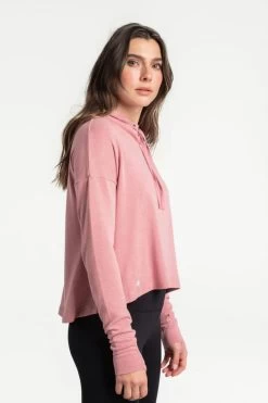 LOLE Downtown Pullover Hoodie -Fashionable Clothing Store lole downtown pullover hoodie foxgloveheather31