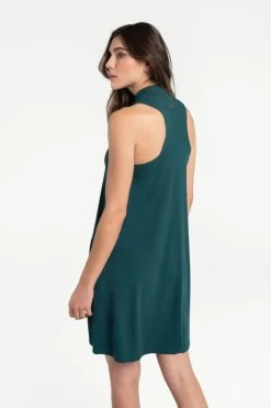 LOLE Traverse Sleeveless Dress -Fashionable Clothing Store lole traverse dress emerald21