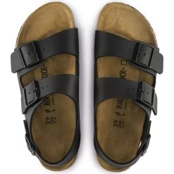 Birkenstock Milano Black Birko-Flor™ R 6 Birkenstock Milano Black Birko-Flor™ R -Fashionable Clothing Store milanoblack4