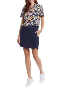 Tribal Pull On 17" Curved Hemmed Skort -Fashionable Clothing Store serve 134fd1b1 acd0 47d0 8b53 4e2a10ec1518