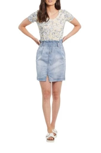 Tribal Audrey Pull On Paper Bag Skirt 2 Tribal Audrey Pull On Paper Bag Skirt - Image 2