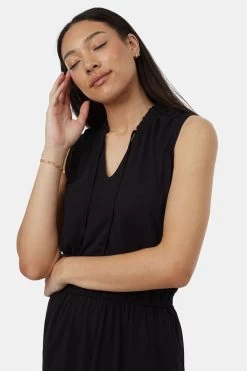 Tentree Women's Arden Dress -Fashionable Clothing Store tentree arden dress meteorite black31