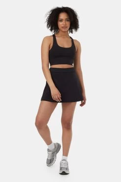 Tentree InMotion Skort -Fashionable Clothing Store tentree inmotion skort meteorite black1