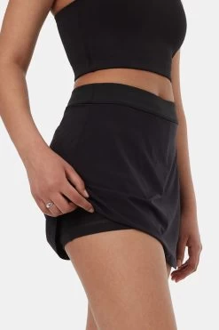 Tentree InMotion Skort -Fashionable Clothing Store tentree inmotion skort meteorite black31